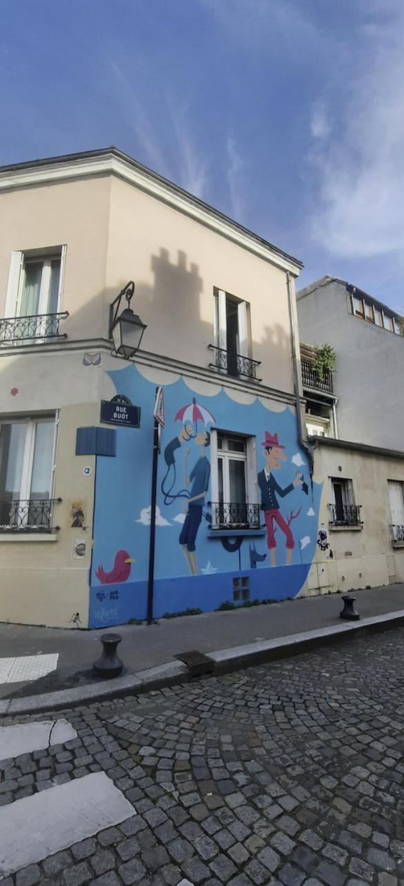 Studio Paris 13 Quartier Butte-Aux-Cailles Eksteriør bilde