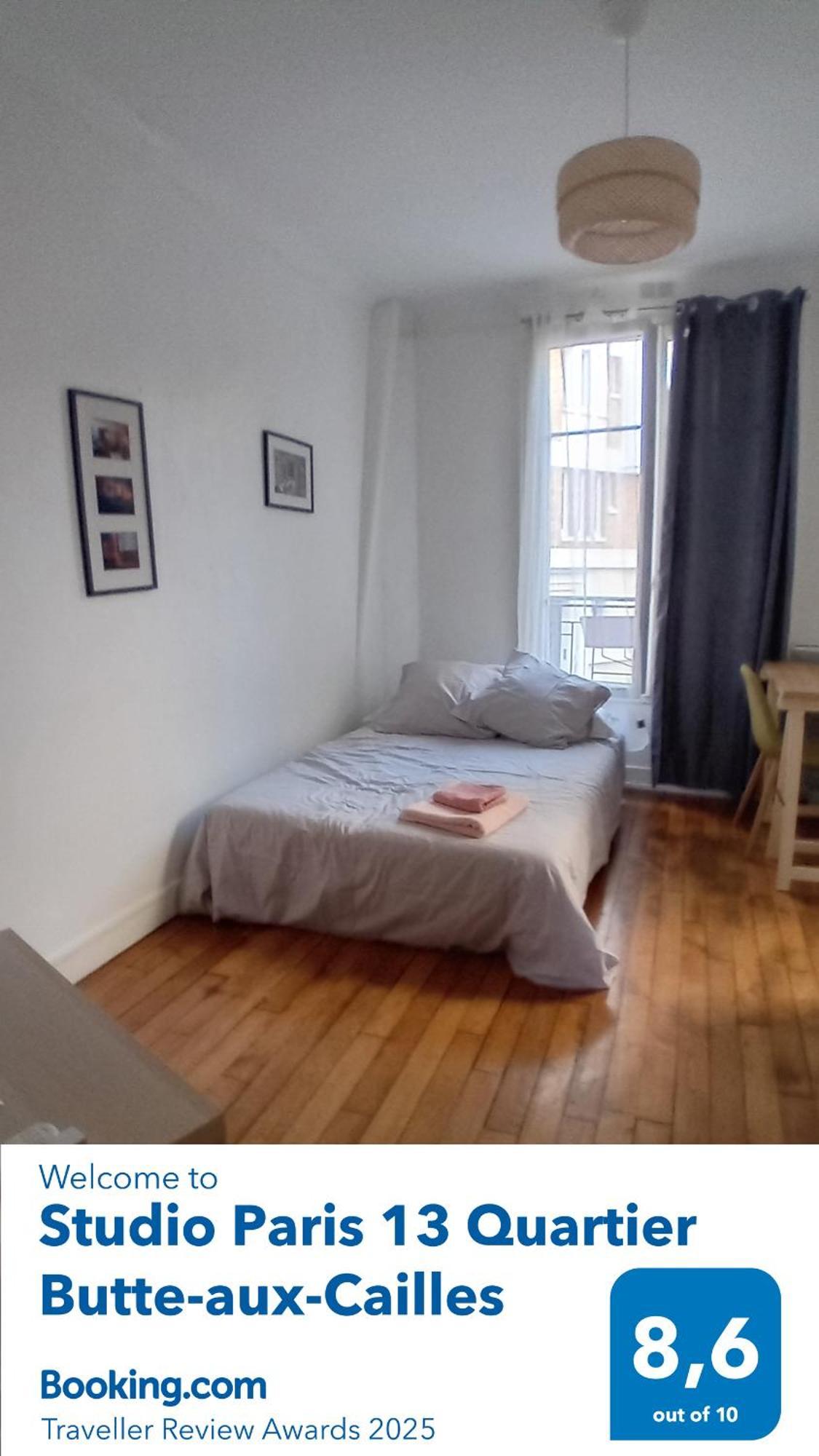 Studio Paris 13 Quartier Butte-Aux-Cailles Eksteriør bilde
