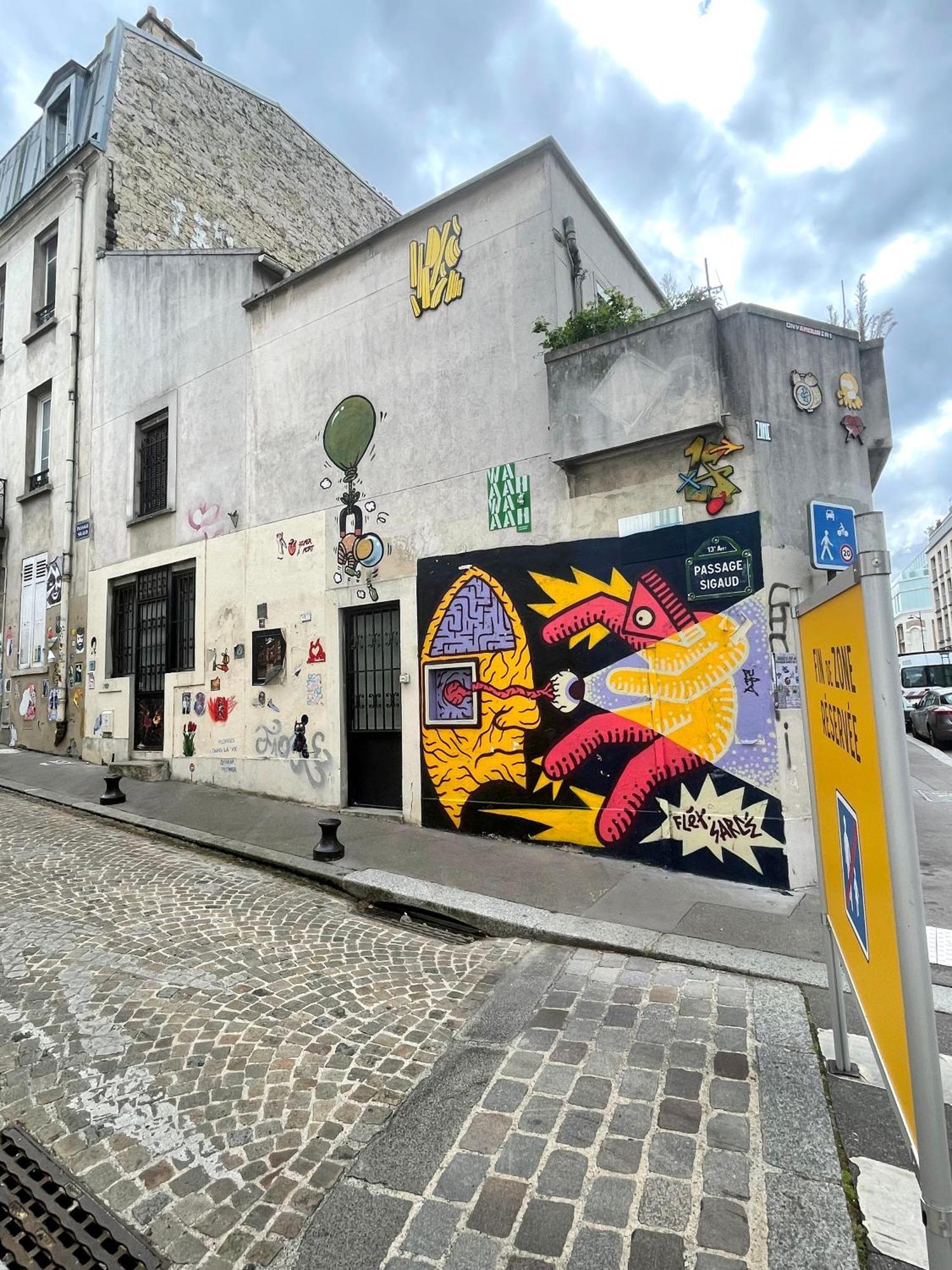 Studio Paris 13 Quartier Butte-Aux-Cailles Eksteriør bilde