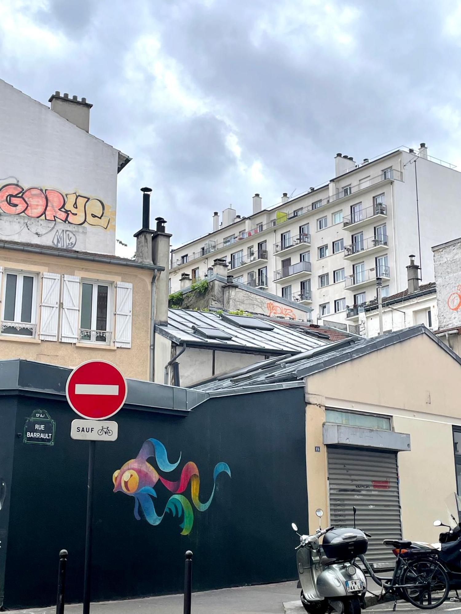 Studio Paris 13 Quartier Butte-Aux-Cailles Eksteriør bilde